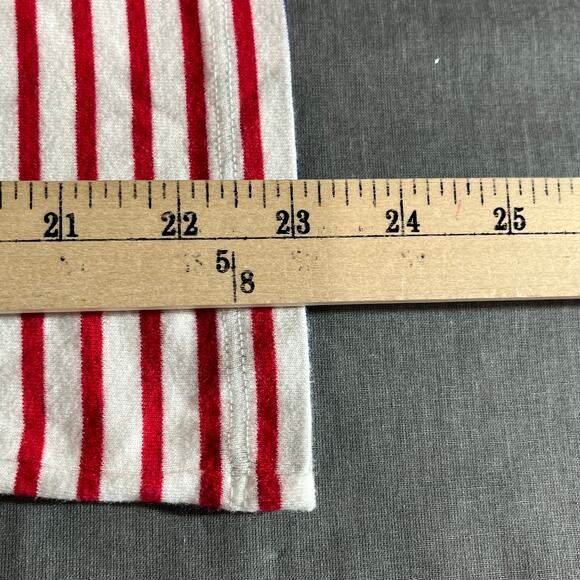 Vineyard Vines Top Womens S Multicolor Striped Boat Neck 3/4 Striped Pima Cotton - Picture 8 of 9